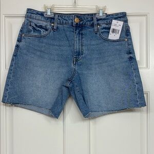 Kut from the Kloth Hailey High Rise Blue Shorts Size 6 NWT